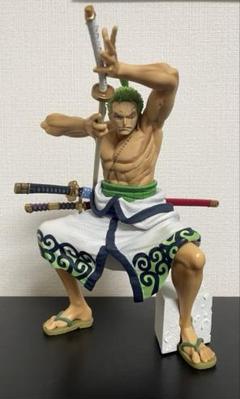 ワンピース SMSP ゾロフィギュア A賞+半券 SMSP A賞 ワンピース ゾロ十郎 リペイント フィギュア