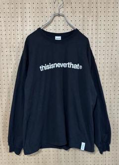 thisisneverthat ブラック ロングスリーブTシャツ 2025年最新】ThisIsNeverThat ロンtの人気アイテム - メルカリ
