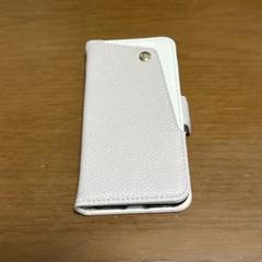 iPhone XS ケース 手帳型 アプリコット カード収納