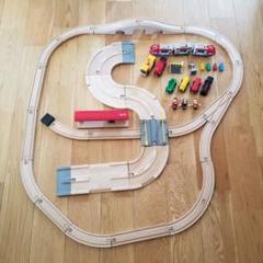 値下げ中 MICKI社 BRIO レールセット 中 MICKI社 BRIO レールセット（鉄道おもちゃ 駅 木製の人気商品