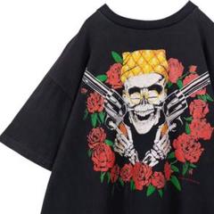 90s HARLEY DAVIDSON ハーレー スカルイーグル TシャツXL