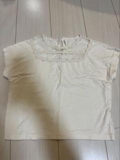 nunu biel 半袖シャツ XL 120cm アイボリー 韓国子供服