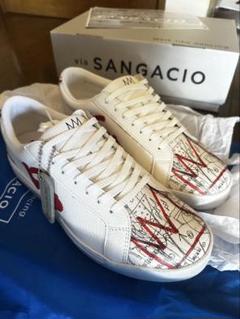 SANGACIO 　スニーカー　にゅ〜ず バスキア