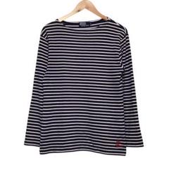 90s POLO ラルフローレン　ビンテージ長袖ボーダーTシャツ　RL-93ロゴ