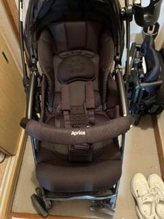 Aprica ベビーカー ダークブラウン