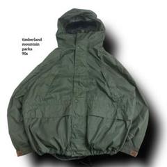 timberlandティンバーランドマウンテンパーカー90sカーキメンズLテック