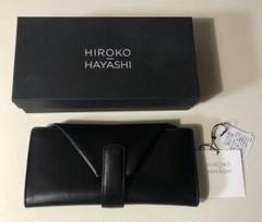 ヒロコハヤシ 黒 長財布 レオ　箱付き　LEO 赤　三浦春馬 ヒロコハヤシ 黒 長財布 レオ 箱付き LEO 赤 三浦春馬 - メルカリ