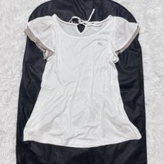 BARBALLY バーバリーブルーレーベル　半袖ブラウス　カットソー　美品　38 BURBERRY BLUE LABEL - BURBERRY BLUE LABEL 半袖カットソー 38