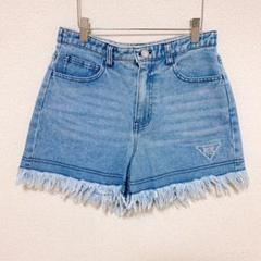 新品 by LOVEiT バイラビット フリンジデニムショートパンツ 160