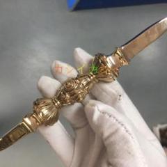 極上品 真言宗 空海(弘法大師)金剛独鈷杵 仏具 銅製 磨き仕上げ 長さ16cm