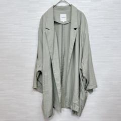 美品★LEPSIMレプシィム　薄手ジャケット　ボタンレス　ゆったり　迅速配送