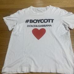 爆安！超レア 入手困難DOLCE&GABBANA BOYCOTTキャンペーン T