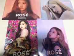 BLACKPINK ROSÉ クリアファイル4枚セット