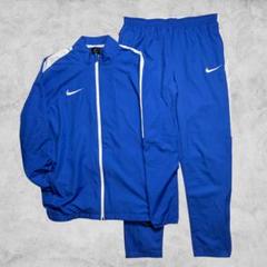 NIKE DRI-FIT ジャージ セットアップ 青 白ライン XL