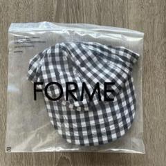 新品未使用 FORME 東原亜希 ギンガムチェック キャップ - メルカリ