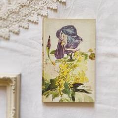 可愛いお花のアンティーク絵本❀洋書 ビンテージ ドイツ 古書　ボタニカル　額装 可愛いお花のアンティーク絵本❀洋書 ビンテージ ドイツ 古書