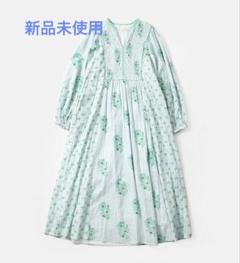 未使用級　ヌキテパ　グリーン　ストライプマキシワンピース　Mサイズ　完売サイズ 2025年最新】ヌキテパ ストライプ ワンピース グリーンの人気