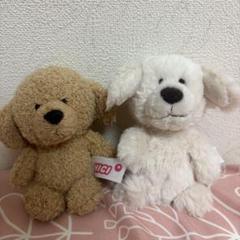 nici 犬 トイプードル ラブラドール ぬいぐるみ キーホルダー セット