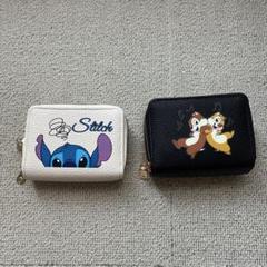 じゃばら財布 スティッチ チップとデール 2点 ディズニー