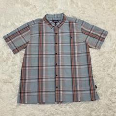 Patagonia パッカーウェア 半袖シャツ サックスブルー XL