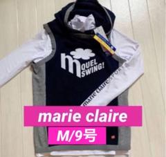 新品■10,780円【マリクレール 】パーカー　ベスト、タートル　インナー　M