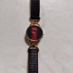 稼働 GUCCI 腕時計 6000.2.L ブラック 純正レザー 1288 稼働 GUCCI 腕時計 6000 2 L ブラック 純正レザー 1288｜Yahoo