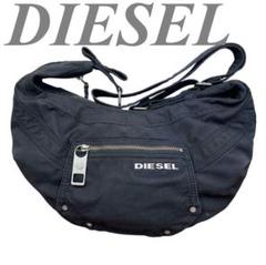 希少美品✨️】DIESEL ビジネスバッグ 2way y2k ロゴ A4可 黒
