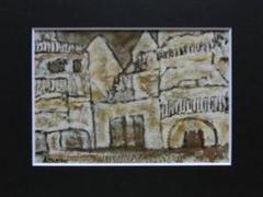 三岸節子、「カダケス」、厳選、希少画集・額装画、人気作品、新品高級額 額装付 三岸節子、「カダケス」、厳選、希少画集・額装画、人気作品