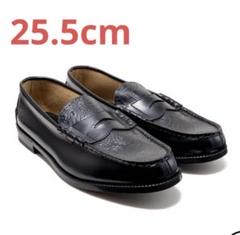 KENFORD EMBOSSED LOAFERS ペイズリー 25.5cm
