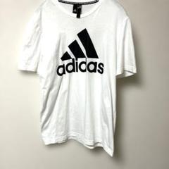 希少King Gnu常田大希廃盤ロゴT adidas ホワイト Tシャツ ＸＬ