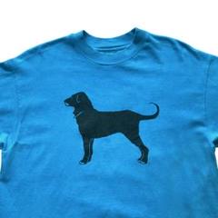 90s The Black Dog“ブラックドッグ“アニマル 犬 Tシャツ