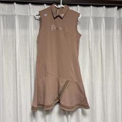 Descente ノースリーブワンピース、バイザーセット Descente ノースリーブワンピース、バイザーセット - メルカリ