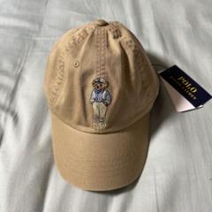 ポロラルフローレン　キャップ レザーベルト ビンテージ ralphlauren レザーベルト キャップ 帽子 ラルフローレン 濃い