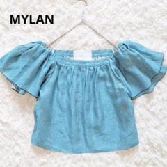 Mylan マイラン オフショルダー 2way リネン トップス