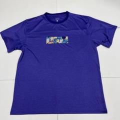 【美品 2XL】AKTR 半袖ドライTシャツ 紫 バスケットボール