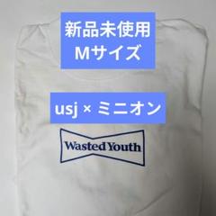 wasted youth usj ユニバ verdy ミニオン　tシャツ　白