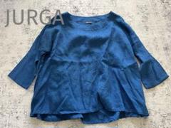 JURGAユルガ　リネンプルオーバーブラウス