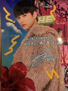 EBiDAN サイン入りポスター 超特急 EBiDAN エビライ 会場限定 メンバー全員 直筆サイン