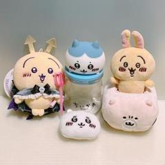 ちいかわ　てんし&あくまマスコット・ブーイぬいぐるみ　うさぎ　ハチワレなどまとめ