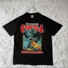 Godzilla 90s USA製ゴジラ ヴィンテージ Tシャツ半袖黒