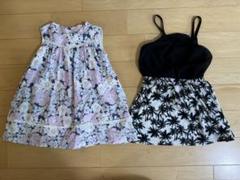 ワンピース　ノースリーブ キャミソール 夏服　女の子　90 ベビー　キッズ