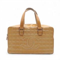 美品✨ シャネル ハンドバッグ キャビアスキン チョコバー 9番台 ベージュ CHANEL キャビアスキン チョコバー ミニボストン ハンドバッグ
