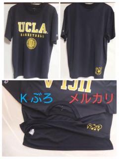 チャンピオン　UCLA 半袖Tシャツ　古着 バスケ ベア ネイビー Lサイズ
