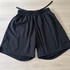 DUARIG ブラックショートパンツ 160