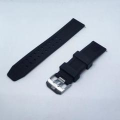 LUMINOX ラバーベルト 互換品 ブラック 23mm