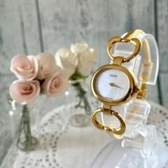 6-6☆良品☆ GUCCI 1600L レディース 腕時計 ゴールド