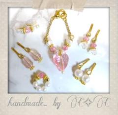 【843】リカちゃん　ハンドメイド　ドール用アクセサリー·ヘアアクセサリー