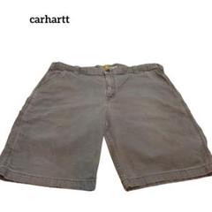 古着　カーハート　ショートパンツ　ワークショーツ　ダック　00s~　ビッグサイズ