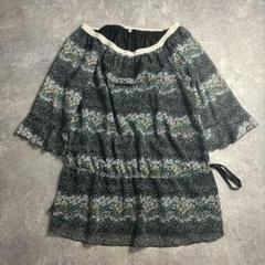 森ガールフェアリーグランジ♥PINKHOUSE 花柄フード付きチュニック