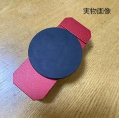 スマホホルダー マグネット スタンド レッド 自撮り 撮影 マグピク SNS